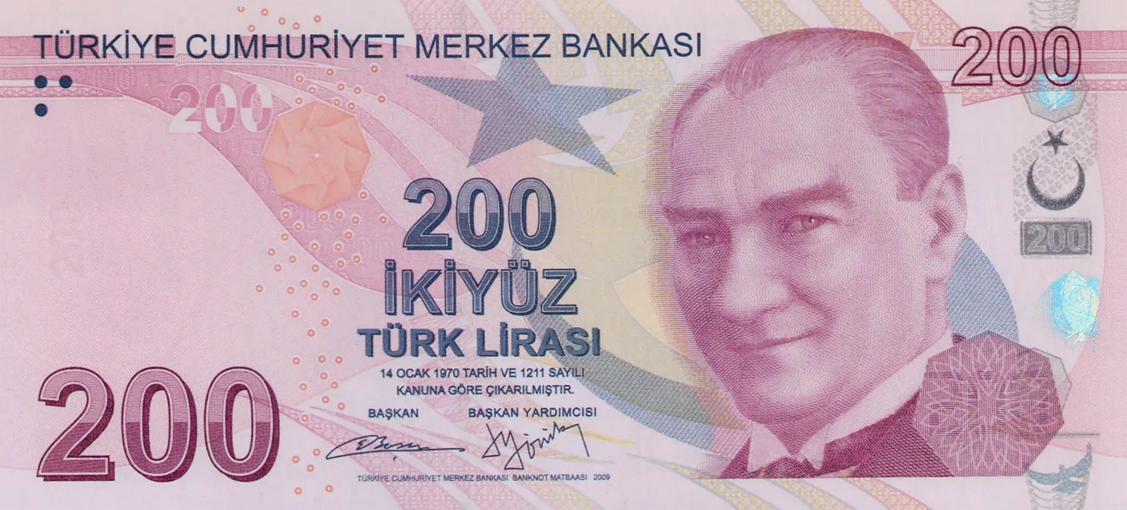9.Emisyon 200 Türk Lirası II.Tertip